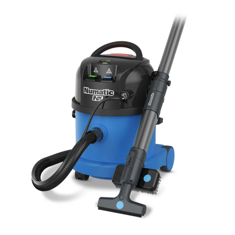 Numatic CTB370NX Commercial Cordless Carpet Extraction & Hard Floor Vacuum Cleaner