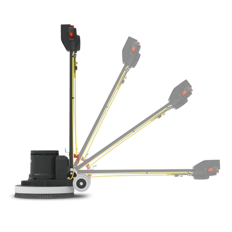 Numatic HFM1523-R Hurricane Floor Scrubber & Polisher – 230RPM Industrial Rotary