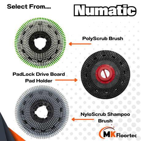 Numatic HFM1523-R Hurricane Floor Scrubber & Polisher – 230RPM Industrial Rotary