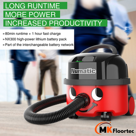 Numatic NBV190NX Cordless Vacuum Cleaner - Battery Henry Hoover