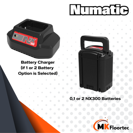 Numatic NBV190NX Cordless Vacuum Cleaner - Battery Henry Hoover