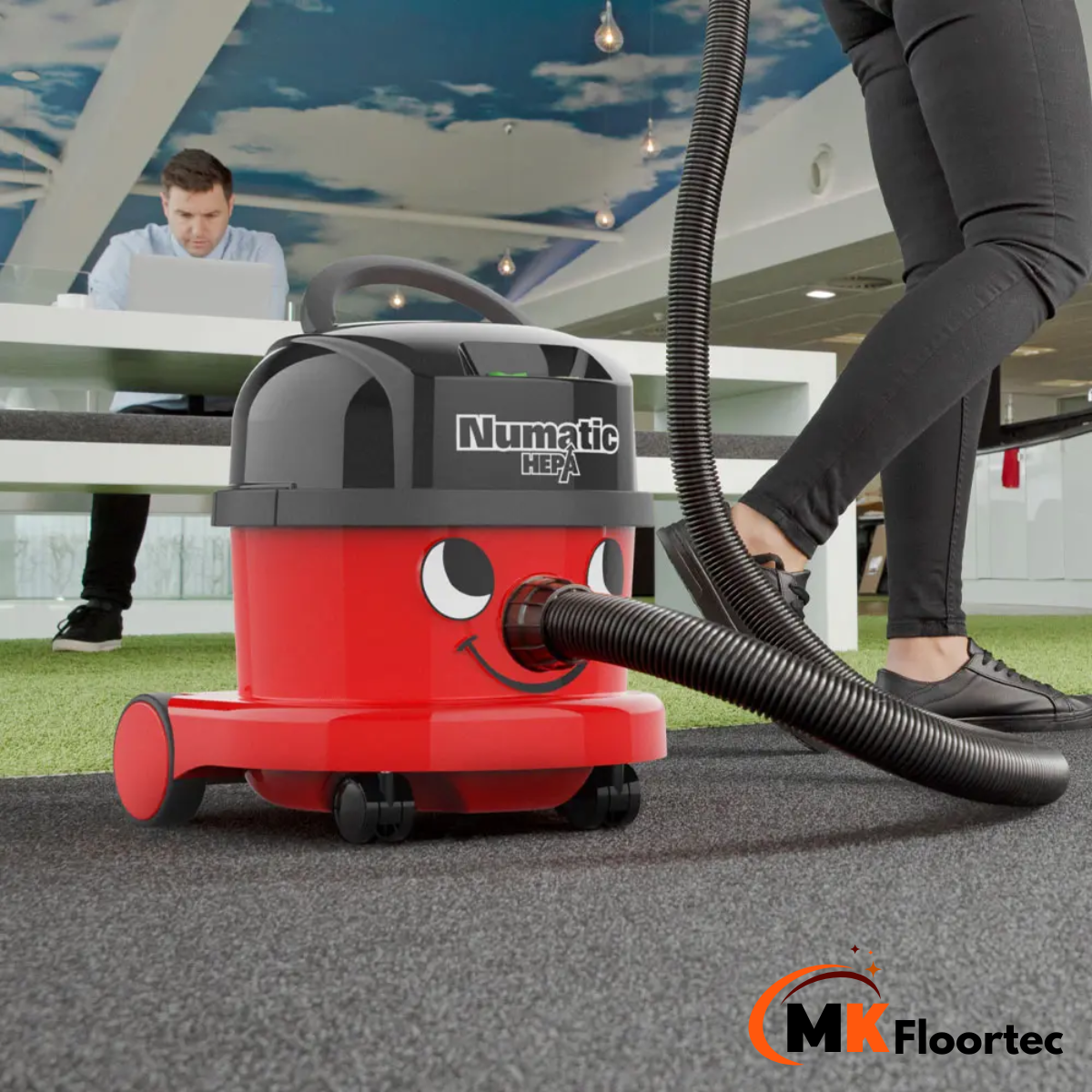 Numatic NBV240NX HEPA Cordless Vacuum Cleaner | Commercial HEPA 14 Battery Henry