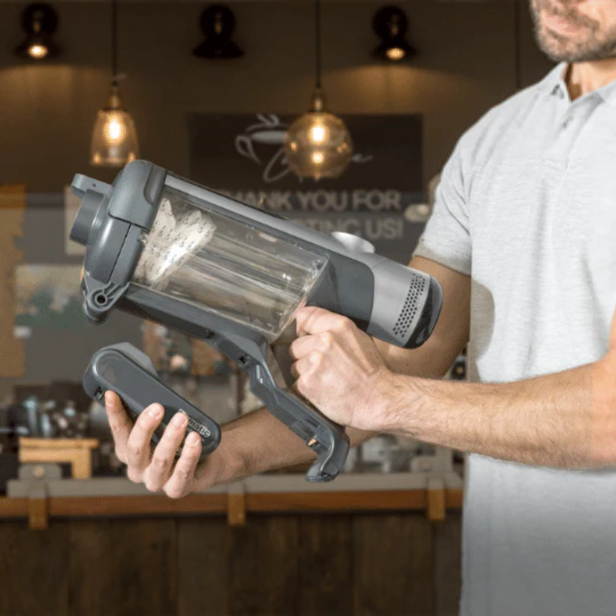 Numatic Quick NQ100 Commercial Cordless Stick Vacuum Cleaner (Twin Battery Edition)#11