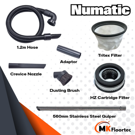 Numatic RHB150NX H-Class Cordless Backpack Vacuum Cleaner