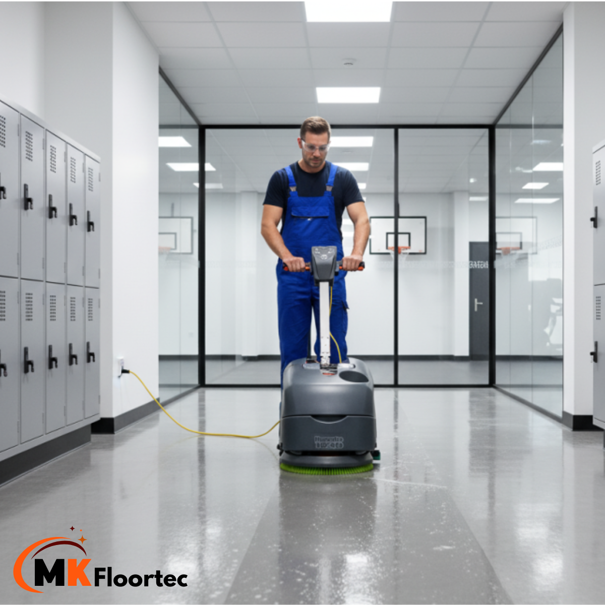 Numatic TT1840G Compact Mains-Powered Scrubber Dryer