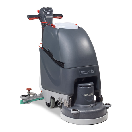 Numatic TT4045G Mains-Powered Scrubber Dryer