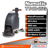 Numatic TT4045G Mains-Powered Scrubber Dryer