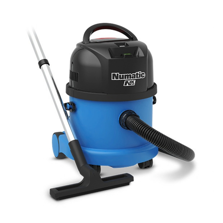 Numatic WBV370NX Cordless Wet or Dry Vacuum Cleaner