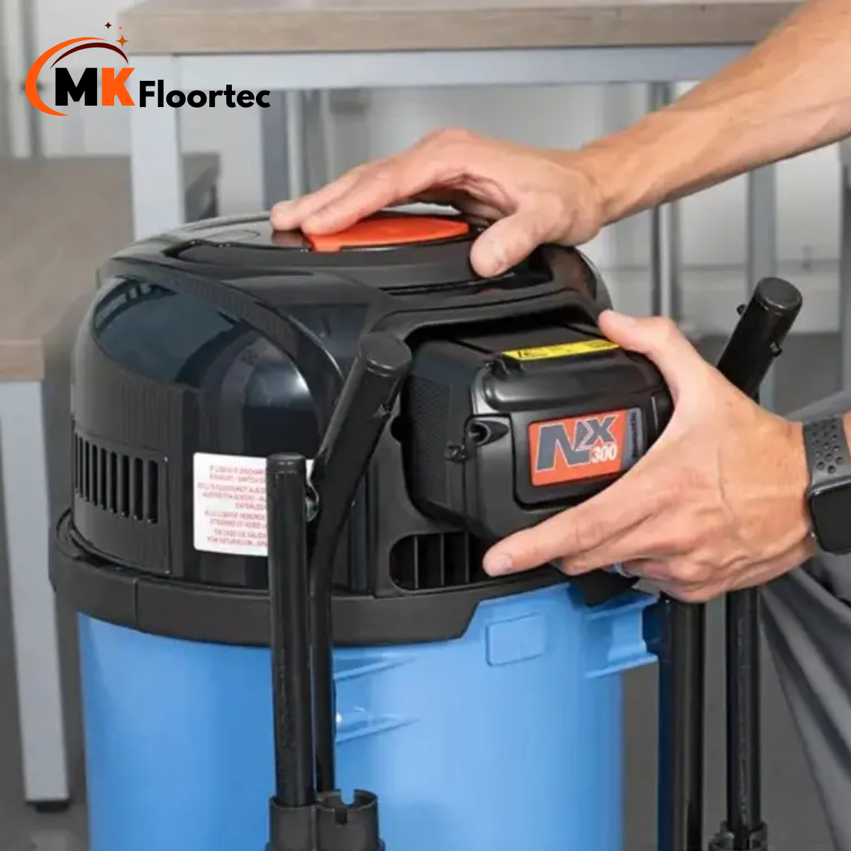 Numatic WBV470NX Cordless Wet or Dry Vacuum Cleaner
