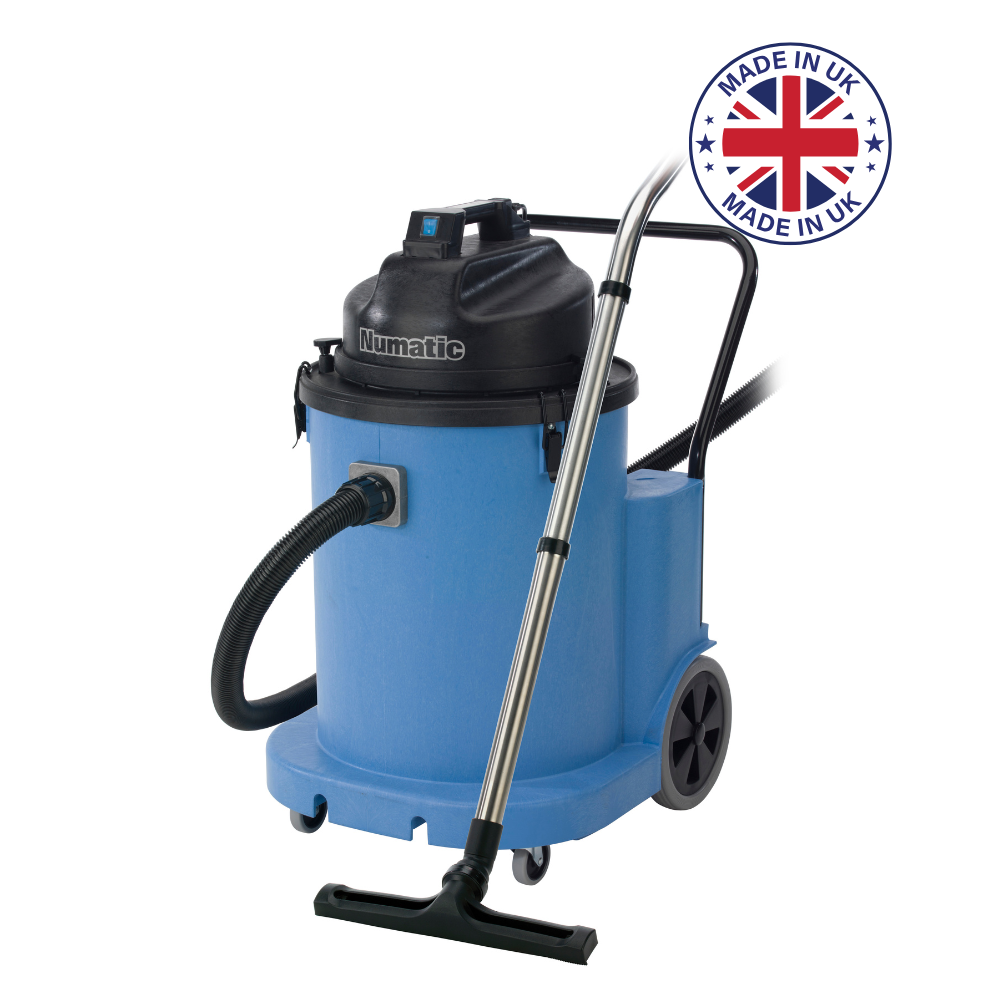 Numatic WV1800DH Dump Hose Industrial Wet & Dry Vacuum Cleaner Single Motor