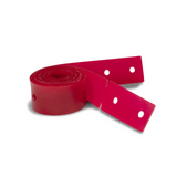 Replacement squeegee blade set for Numatic NUC 244NX, includes front and rear blades, part number 913810.