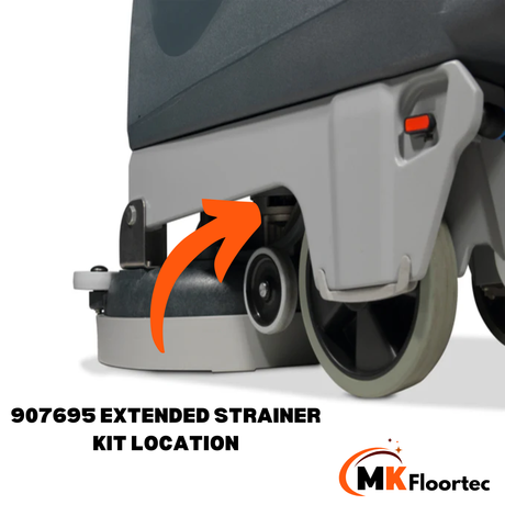 Numatic 907695 TT Extended Strainer Kit - Solution Tank Filter