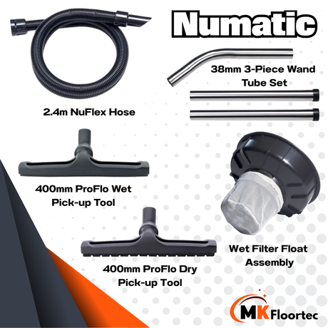 Numatic CV900 CombiVac Industrial Wet & Dry Vacuum Cleaner (Single Motor)