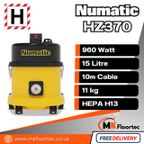 Numatic HZ370 H-Class Vacuum Cleaner Hazardous Dust Extractor