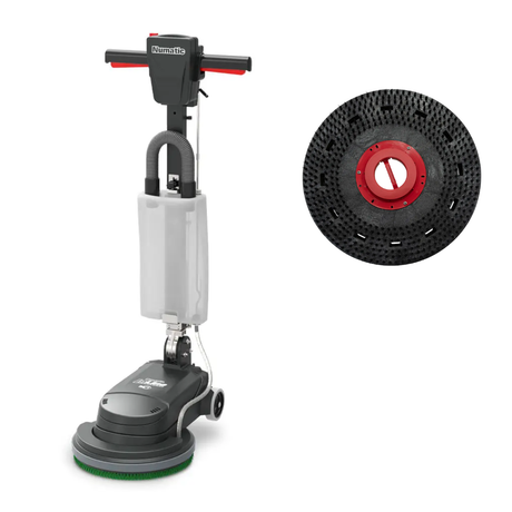 Numatic NLL332-R LoLine Floor Scrubber – Compact Low-Profile 330mm Rotary