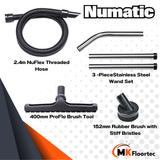 Numatic NTD2003 Industrial Dry Vacuum – Dual Motor 60L Heavy Duty Rubble Vac