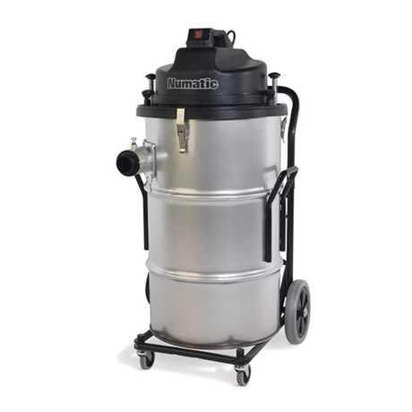 Numatic NTD2003 Industrial Dry Vacuum – Dual Motor 60L Heavy Duty Rubble Vac