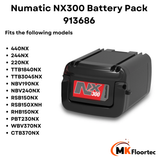 Numatic NX300 Battery Pack 913686