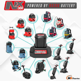 Numatic TTB3045NX-R TwinTec Battery Floor Cleaning Scrubber Dryer NX300 Battery System