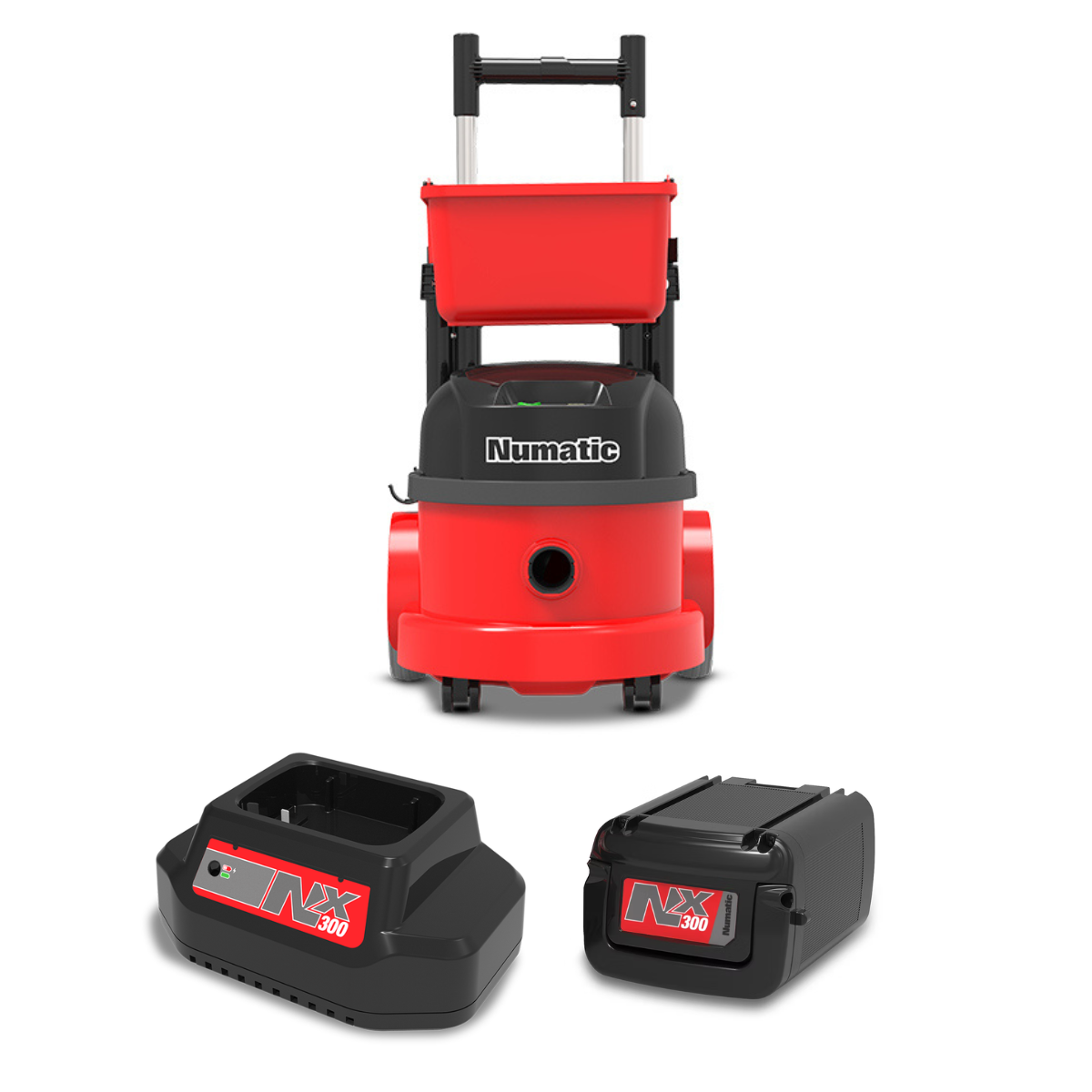 Numatic PBT230NX Cordless Trolley Vacuum Cleaner