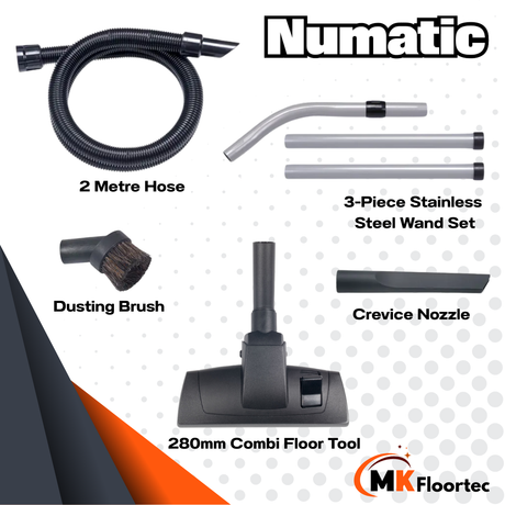 Numatic PRH180 Cylinder Vacuum Cleaner - Commercial Henry hoover