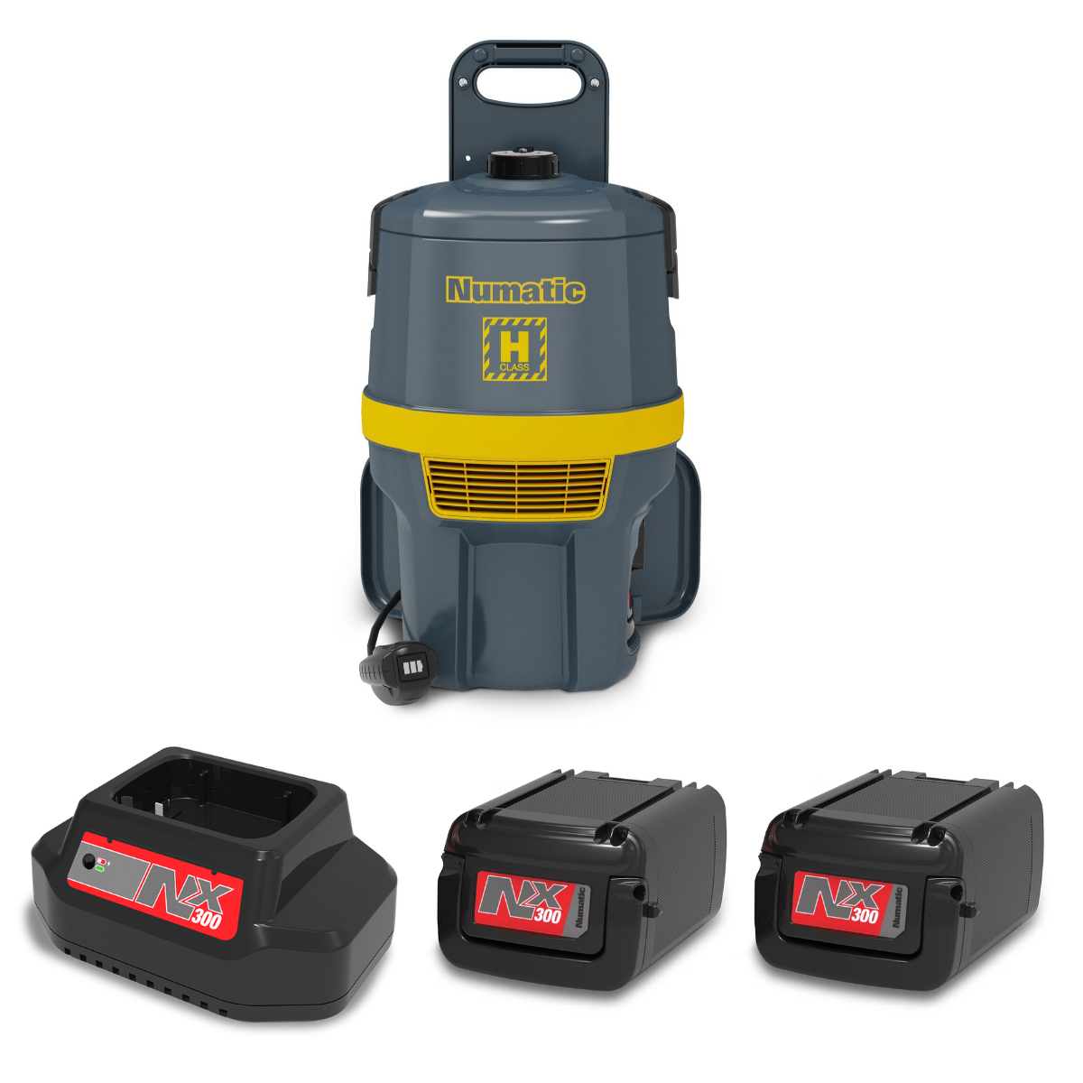 Numatic RHB150NX H-Class Cordless Backpack Vacuum Cleaner