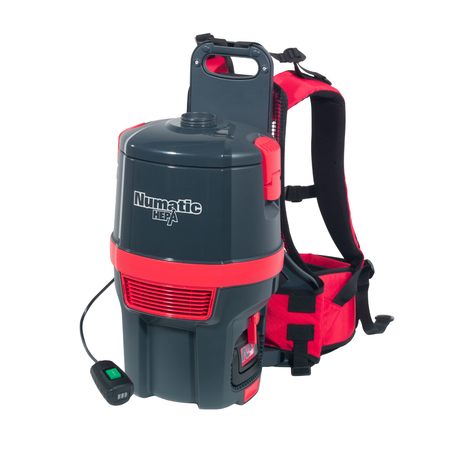 Numatic RSB150NXH HEPA Cordless Backpack Vacuum Cleaner