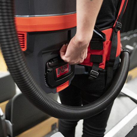 Numatic RSB150NXH HEPA Cordless Backpack Vacuum Cleaner