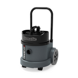 Numatic TEL390S L-Class vacuum with HEPA 13 filtration, ideal for job sites, offering 18L capacity and a complete accessory kit. 