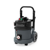 Numatic TEM390A vacuum cleaner with M CLASS HEPA filtration, 18L capacity, and durable design for heavy-duty performance.