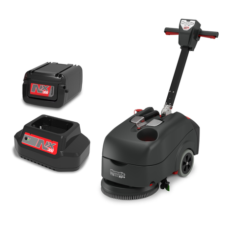 Numatic TTB1840NX-R Floor Scrubber Dryer - Battery Powered