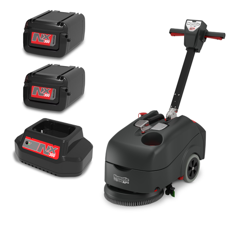 Numatic TTB1840NX-R Floor Scrubber Dryer - Battery Powered