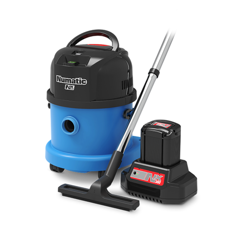 Numatic WBV370NX Cordless Wet or Dry Vacuum Cleaner