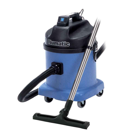 Numatic WV570 industrial wet and dry vacuum cleaner, designed for heavy-duty, multifunctional cleaning tasks.