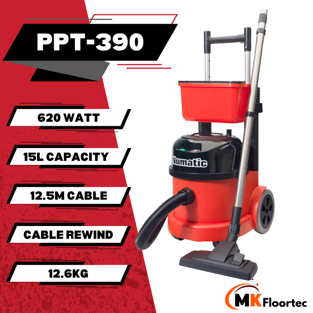 Numatic PPT390 ProVac Commercial Trolley Vacuum Cleaner