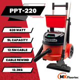 Numatic PPT220 ProVac Commercial Dry Trolley Vacuum Cleaner