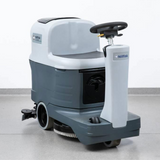 Nilfisk SC2000 53B Micro Ride On Battery Powered Scrubber Dryer With Charger