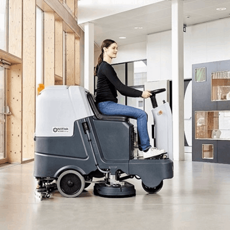 Nilfisk SC3500 ride-on commercial scrubber dryer