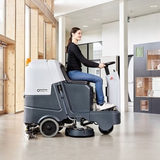 Nilfisk SC3500 Ride On Battery Powered Scrubber Dryer with Charger