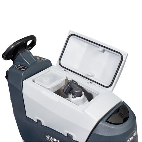 Nilfisk SC401 scrubber dryer with 30-litre tank capacity