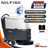 Nilfisk SC530 B GO-Line Battery Powered Scrubber Dryer