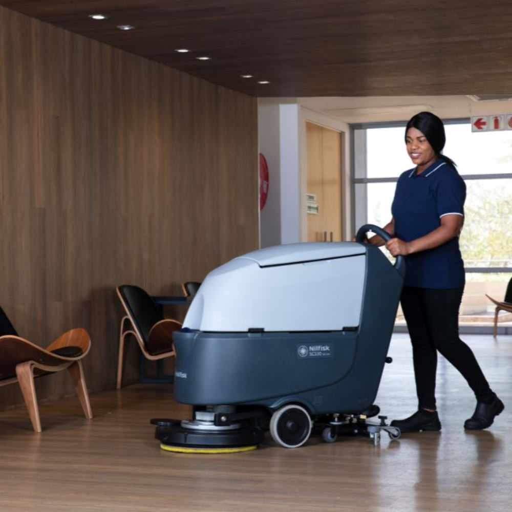 Nilfisk SC530 B GO-Line Battery Powered Scrubber Dryer