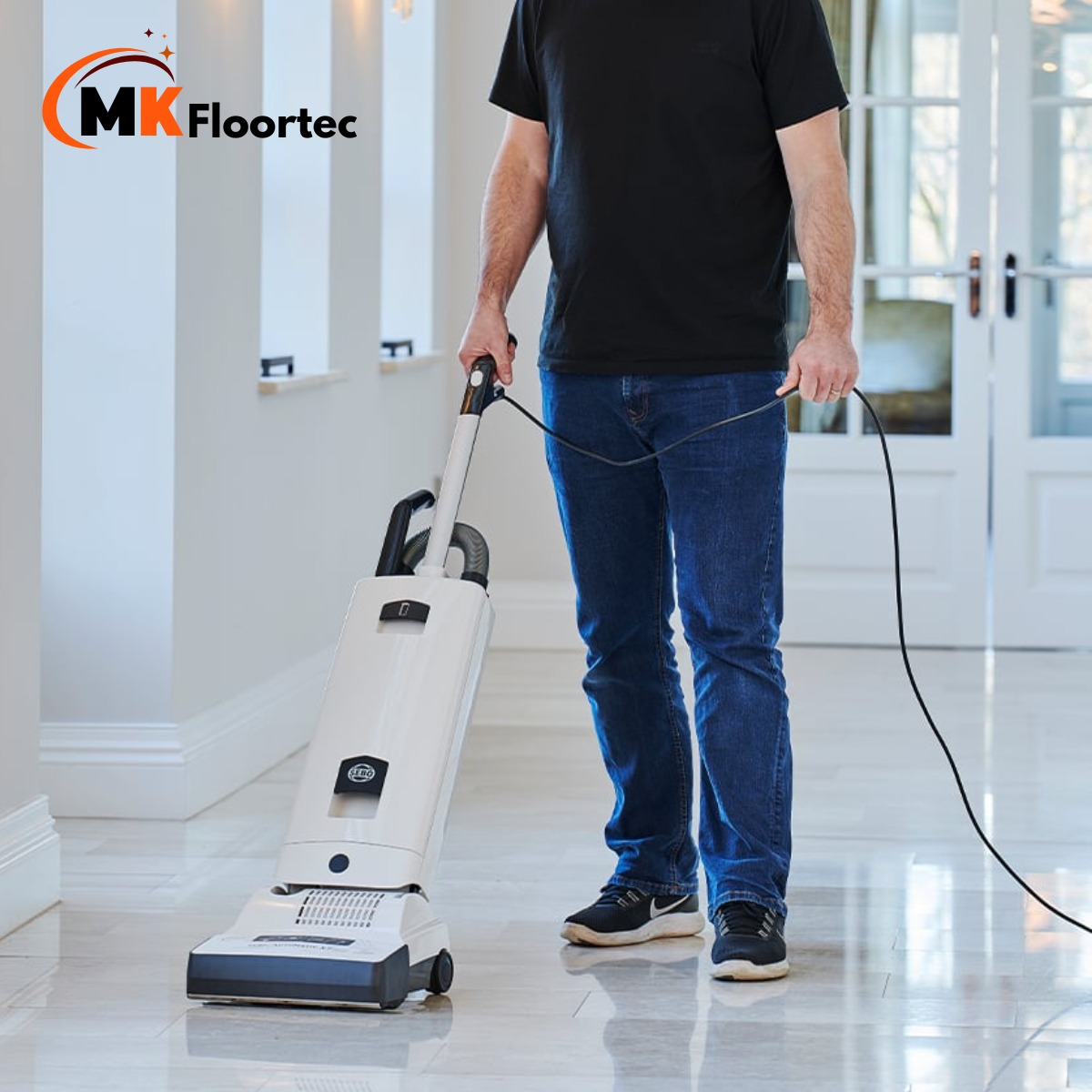 SEBO Automatic X7 White Upright Vacuum Cleaner 91501GB