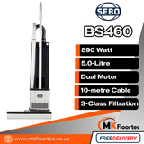 SEBO BS460 Upright Vacuum Cleaner - Commercial Grade 91090GB