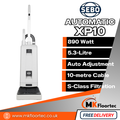 SEBO XP10 Upright Vacuum Cleaner - Commercial Grade 90547GB