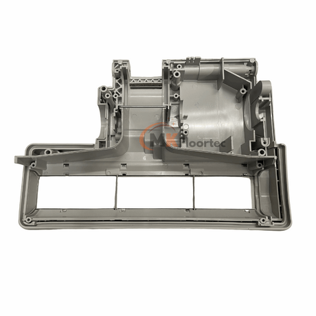 Sebo BS36 vacuum cleaner chassis, part 2543HG, serves as housing for brush motor, belt, and electrical components. 