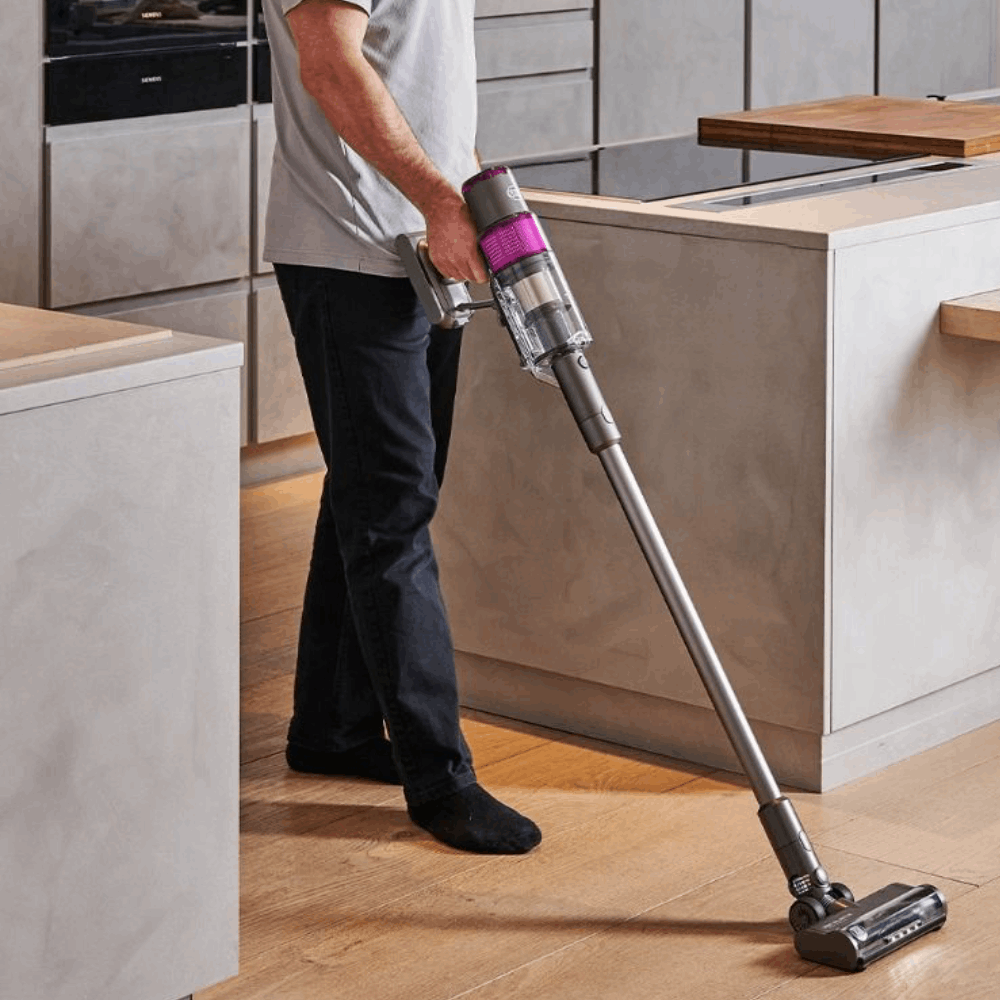 SEBO BALANCE A1 MAGENTA battery vacuum, lightweight and ergonomic, designed for effortless daily cleaning with a 2-year warranty. 