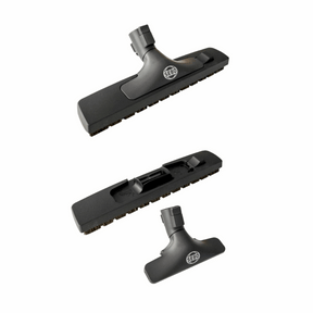 SEBO 8368GS Twin Care extra-wide hard floor brush with removable XL upholstery nozzle, compatible with all SEBO cylinder machines.