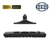 SEBO 8368GS Twin Care extra-wide hard floor brush with integrated 20cm upholstery nozzle for wood and laminate floors.