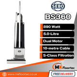 Sebo BS360 Upright Vacuum Cleaner 91080GB